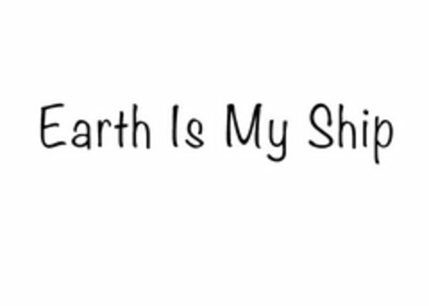 EARTH IS MY SHIP Logo (USPTO, 03/31/2017)