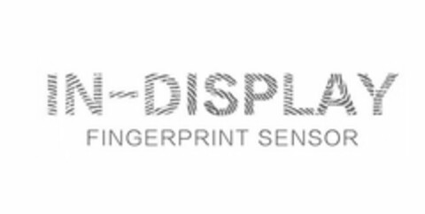 IN-DISPLAY FINGERPRINT SENSOR Logo (USPTO, 12.04.2017)