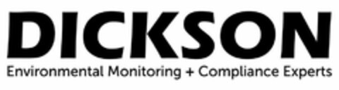 DICKSON ENVIRONMENTAL MONITORING + COMPLIANCE EXPERTS Logo (USPTO, 05/31/2018)