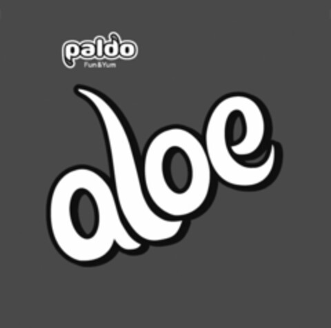 PALDO FUN & YUM ALOE Logo (USPTO, 30.07.2018)