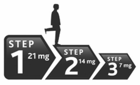 STEP 1 21 MG STEP 2 14 MG STEP 3 7 MG Logo (USPTO, 06.02.2019)