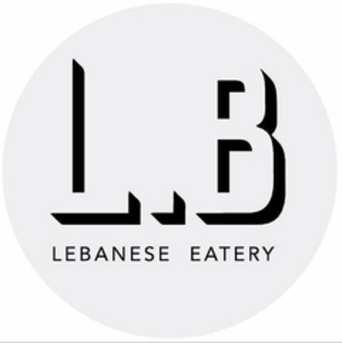 L.B LEBANESE EATERY Logo (USPTO, 15.02.2019)