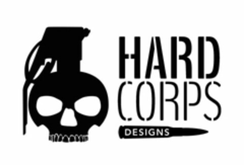 HARD CORPS DESIGNS Logo (USPTO, 01.04.2019)