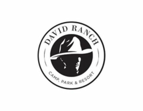 DAVID RANCH CAMP, PARK & RESORT Logo (USPTO, 01.04.2019)