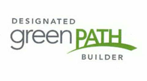 DESIGNATED GREEN PATH BUILDER Logo (USPTO, 16.08.2019)