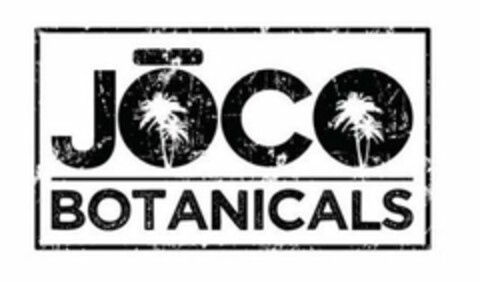 JOCO BOTANICALS Logo (USPTO, 22.08.2019)