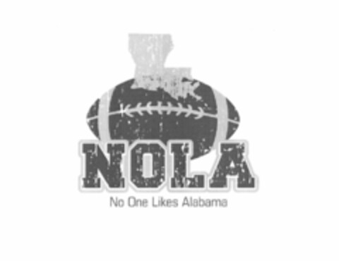 NOLA NO ONE LIKES ALABAMA Logo (USPTO, 05.09.2019)