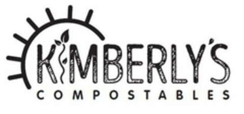 KIMBERLY'S COMPOSTABLES Logo (USPTO, 16.09.2019)