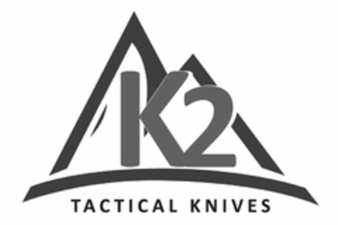 K2 TACTICAL KNIVES Logo (USPTO, 09/30/2019)