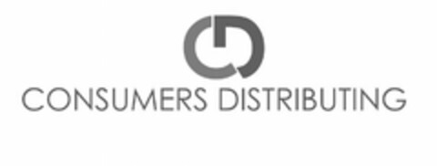 CD CONSUMERS DISTRIBUTING Logo (USPTO, 06/05/2020)