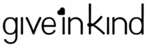 GIVE INKIND Logo (USPTO, 15.07.2020)