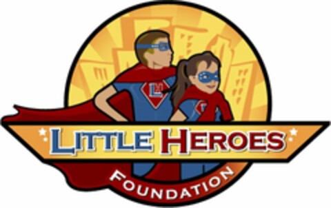 LITTLE HEROES FOUNDATION LH Logo (USPTO, 22.01.2009)