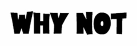 WHY NOT Logo (USPTO, 13.02.2009)