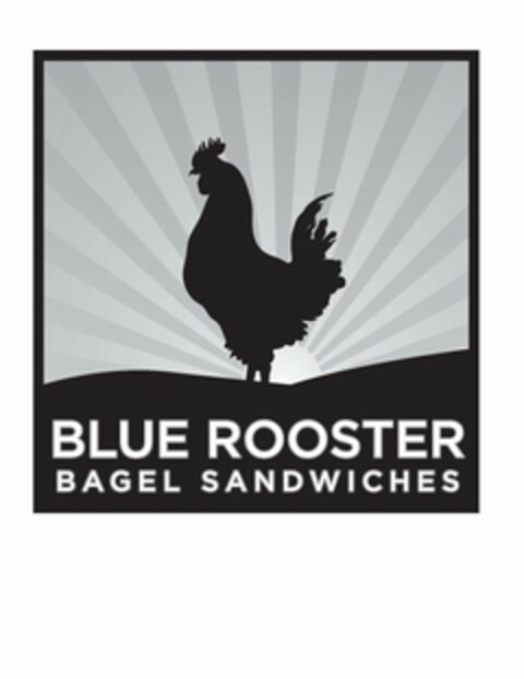 BLUE ROOSTER BAGEL SANDWICHES Logo (USPTO, 14.12.2009)