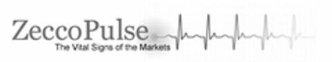 ZECCOPULSE THE VITAL SIGNS OF THE MARKETS Logo (USPTO, 05.08.2010)