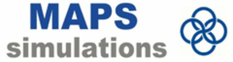 MAPS SIMULATIONS Logo (USPTO, 08/11/2010)