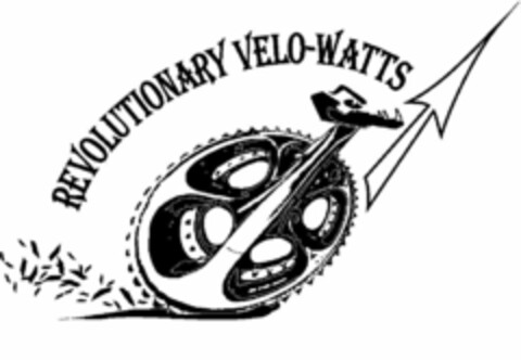 REVOLUTIONARY VELO-WATTS Logo (USPTO, 12/23/2010)