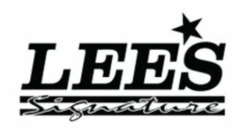 LEE'S SIGNATURE Logo (USPTO, 21.04.2011)