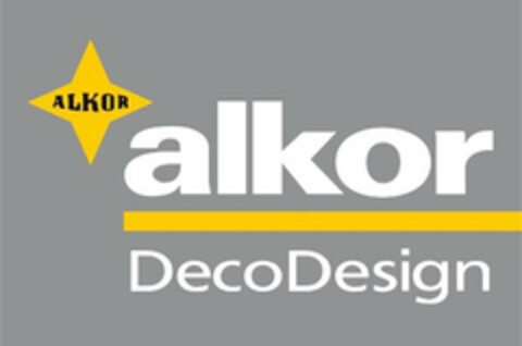 ALKOR DECODESIGN Logo (USPTO, 04/29/2011)