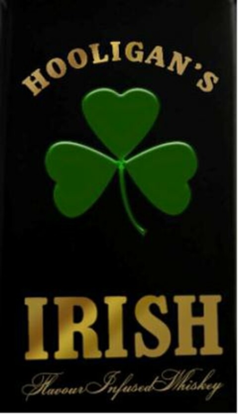 HOOLIGAN'S IRISH GINGER INFUSED Logo (USPTO, 03/20/2012)