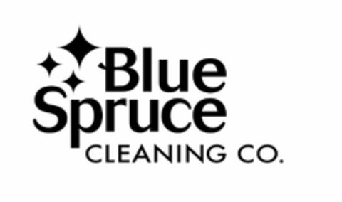 BLUE SPRUCE CLEANING CO. Logo (USPTO, 07.09.2012)