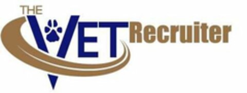 THE VET RECRUITER Logo (USPTO, 09/21/2012)