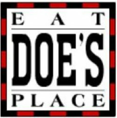 E  A  T        DOE'S PLACE Logo (USPTO, 10/30/2012)