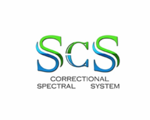 S C S CORRECTIONAL SPECTRAL SYSTEM Logo (USPTO, 24.02.2013)