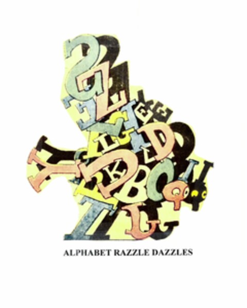 ALPHABET RAZZLE DAZZLES Logo (USPTO, 19.03.2013)