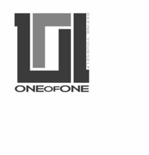 1O1 ONEOFONE DEFINE YOURSELF Logo (USPTO, 17.01.2014)