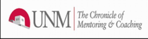 UNM THE CHRONICLE OF MENTORING & COACHING Logo (USPTO, 05.05.2014)