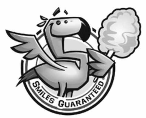 SMILES GUARANTEED Logo (USPTO, 27.06.2014)