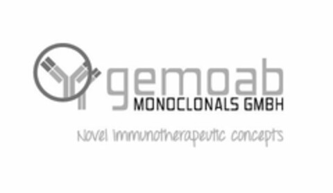 GEMOAB MONOCLONALS GMBH NOVEL IMMUNOTHERAPEUTIC CONCEPTS Logo (USPTO, 24.02.2015)