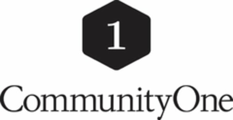 1 COMMUNITYONE Logo (USPTO, 25.02.2015)