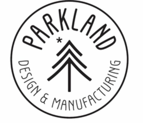PARKLAND DESIGN & MANUFACTURING Logo (USPTO, 27.03.2015)