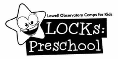 LOWELL OBSERVATORY CAMPS FOR KIDS LOCKS: PRESCHOOL Logo (USPTO, 08/06/2015)