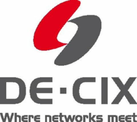 DE-CIX WHERE NETWORKS MEET Logo (USPTO, 12.08.2015)