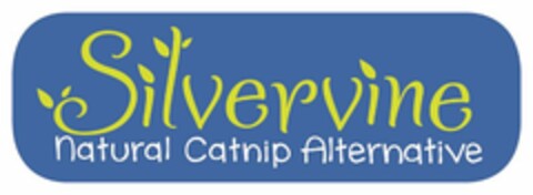 SILVERVINE NATURAL CATNIP ALTERNATIVE Logo (USPTO, 13.10.2015)