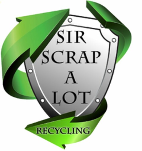 SIR SCRAP A LOT RECYCLING Logo (USPTO, 17.12.2015)