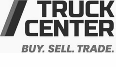 TRUCK CENTER BUY. SELL. TRADE. Logo (USPTO, 10/03/2016)