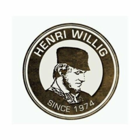 HENRI WILLIG SINCE 1974 Logo (USPTO, 01/20/2017)