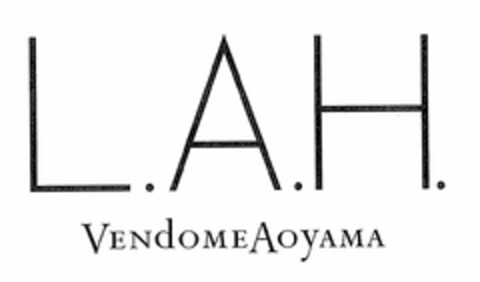 L.A.H. VENDOME AOYAMA Logo (USPTO, 31.05.2017)