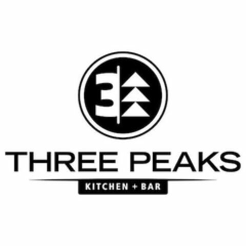 3| THREE PEAKS KITCHEN + BAR Logo (USPTO, 24.07.2017)