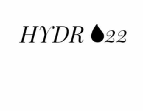 HYDRO22 Logo (USPTO, 08.06.2018)