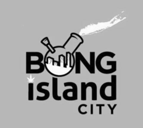 BONG ISLAND CITY Logo (USPTO, 20.06.2018)