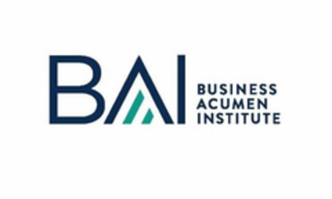 BAI BUSINESS ACUMEN INSTITUTE Logo (USPTO, 06.04.2019)