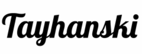 TAYHANSKI Logo (USPTO, 07/30/2019)