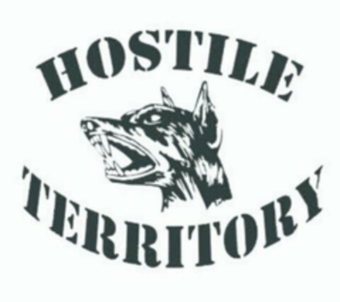 HOSTILE TERRITORY Logo (USPTO, 08/29/2019)