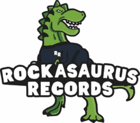 RR ROCKASAURUS RECORDS Logo (USPTO, 06.09.2019)