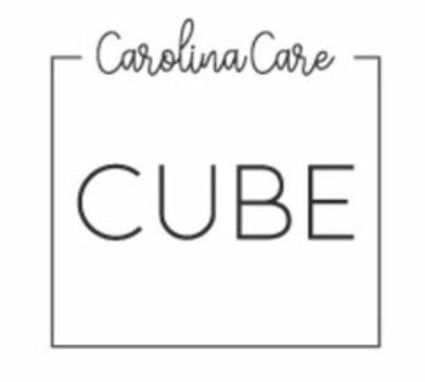 CAROLINA CARE CUBE Logo (USPTO, 01/16/2020)